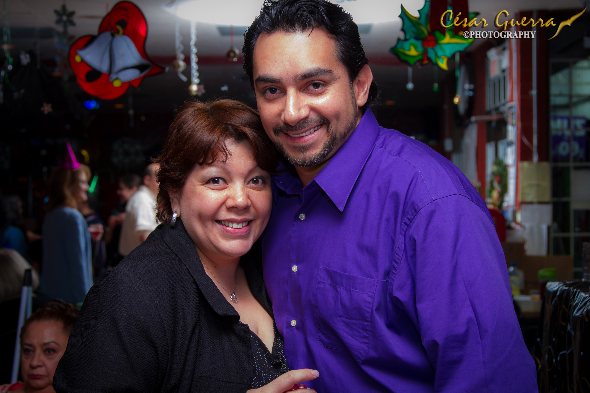 Maggie & Luis Foto de Navidad